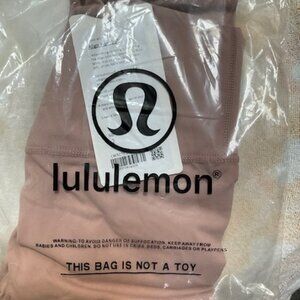 NWT Lululemon Align Leggings 25", light pink, size 2